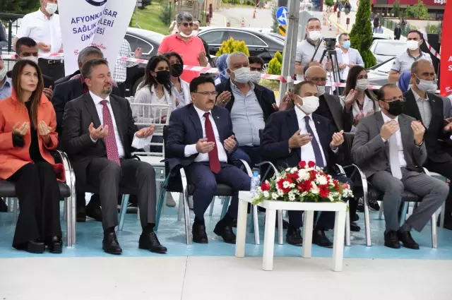 AFYONKARAHİSAR - AFSÜ Palyatif Bakım ve Rehabilitasyon Merkezi ile Konukevi'nin açılışı gerçekleştirildi AFYONKARAHİSAR - AFSÜ Palyatif Bakım ve Rehabilitasyon Merkezi ile Konukevi'nin açılışı gerçekleştirildi