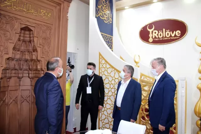 'Cami Yapı Ekipmanları Fuarı' kapılarını ziyaretçilere açtı 'Cami Yapı Ekipmanları Fuarı' kapılarını ziyaretçilere açtı