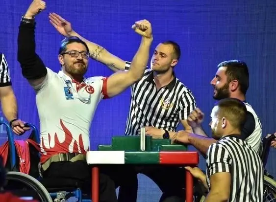 Gökhan Seven, Bilek Güreşi Dünya Şampiyonası'na hazırlanıyor Gökhan Seven, Bilek Güreşi Dünya Şampiyonası'na hazırlanıyor
