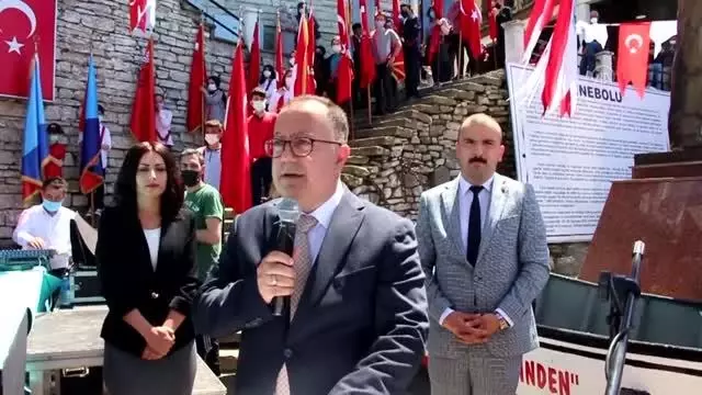 KASTAMONU - İnebolu'da 'İstiklal Bayrağı' teslim töreni gerçekleştirildi KASTAMONU - İnebolu'da 'İstiklal Bayrağı' teslim töreni gerçekleştirildi