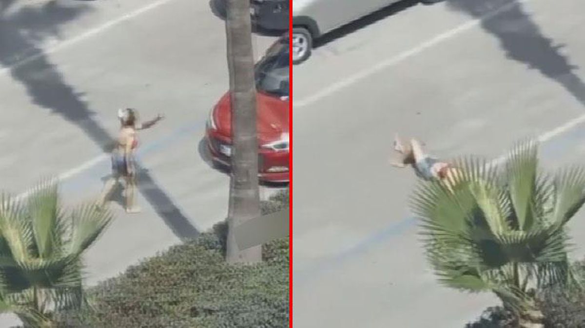 Kimse ne yaptığını anlamadı! İşlek caddede yola yatan kadın trafiği birbirine kattı