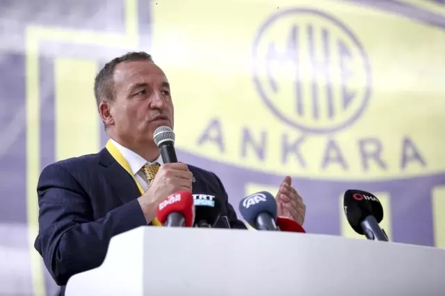 MKE Ankaragücü Olağan Genel Kurulu'nda başkan adayları Koca ve Akyüz açıklamalarda bulundu MKE Ankaragücü Olağan Genel Kurulu'nda başkan adayları Koca ve Akyüz açıklamalarda bulundu