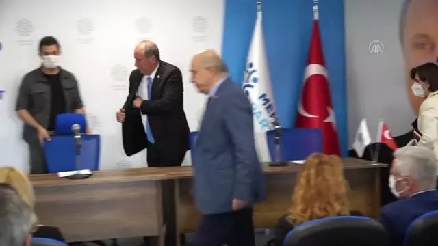 Muharrem İnce, partisinin MYK toplantısına katıldı Muharrem İnce, partisinin MYK toplantısına katıldı