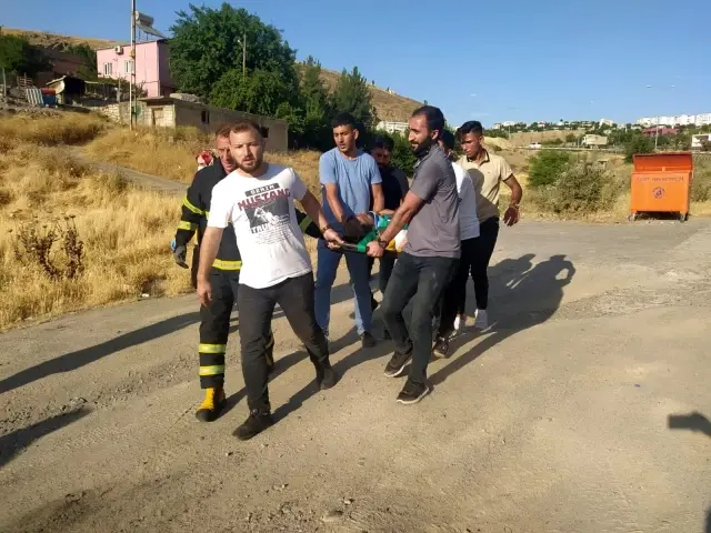 Siirt'te bir araç şarampole devrildi: 3 yaralı Siirt'te bir araç şarampole devrildi: 3 yaralı
