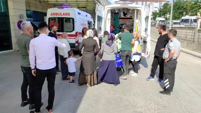Otomobil devrildi: 3 yaralı Otomobil devrildi: 3 yaralı