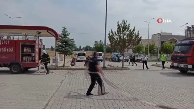 Son dakika haber! Şuhut Devlet Hastanesi'nde yangın tatbikatı Son dakika haber! Şuhut Devlet Hastanesi'nde yangın tatbikatı