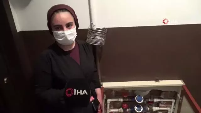 Sultangazi'de bulunan bir apartmanın su saatleri çalındı Sultangazi'de bulunan bir apartmanın su saatleri çalındı