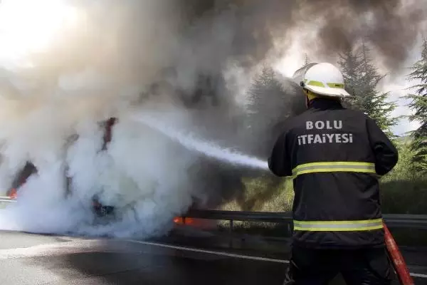 TIR'IN DORSESİ ALEV ALEV YANDI TIR'IN DORSESİ ALEV ALEV YANDI