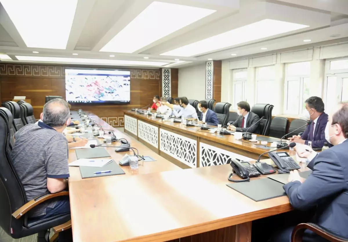 Yeni Adliye Sarayı Projesiyle İlgili Değerlendirme ve Koordinasyon Toplantısı Gerçekleştirildi