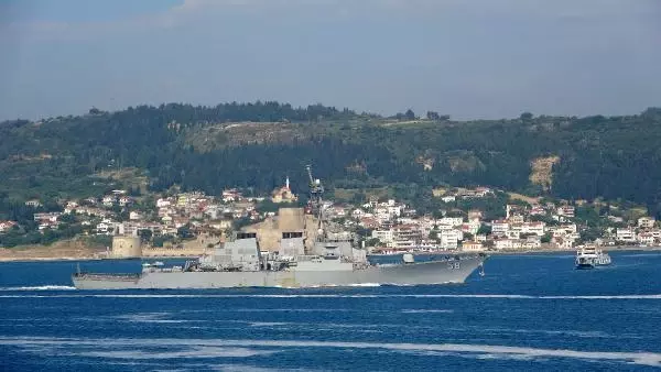 ÇANAKKALE ABD SAVAŞ GEMİSİ, ÇANAKKALE BOĞAZI'NDAN GEÇTİ ÇANAKKALE ABD SAVAŞ GEMİSİ, ÇANAKKALE BOĞAZI'NDAN GEÇTİ