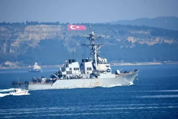 ÇANAKKALE ABD SAVAŞ GEMİSİ, ÇANAKKALE BOĞAZI'NDAN GEÇTİ ÇANAKKALE ABD SAVAŞ GEMİSİ, ÇANAKKALE BOĞAZI'NDAN GEÇTİ