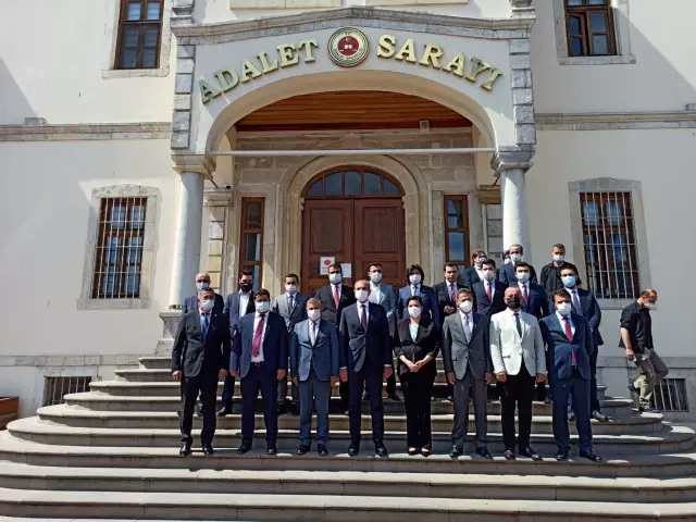 Son dakika haber... Adalet Bakanı Gül, Adalet Sarayını ziyaret etti Son dakika haber... Adalet Bakanı Gül, Adalet Sarayını ziyaret etti