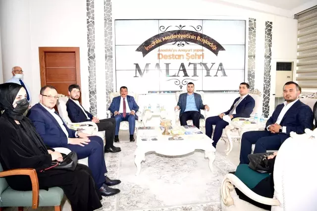 AK Partili İnan, Başkan Gürkan'ı ziyaret tti AK Partili İnan, Başkan Gürkan'ı ziyaret tti