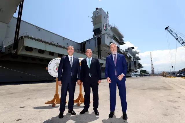 Son dakika haberleri! Akar, İtalya ve İngiltere Savunma Bakanları ile Sicilya'daki üçlü toplantıda bir araya geldi Son dakika haberleri! Akar, İtalya ve İngiltere Savunma Bakanları ile Sicilya'daki üçlü toplantıda bir araya geldi