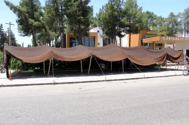 Akçakale'de turnuva öncesi hazırlık başladı Akçakale'de turnuva öncesi hazırlık başladı