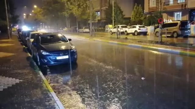 Aksaray'da sağanak etkili oldu Aksaray'da sağanak etkili oldu