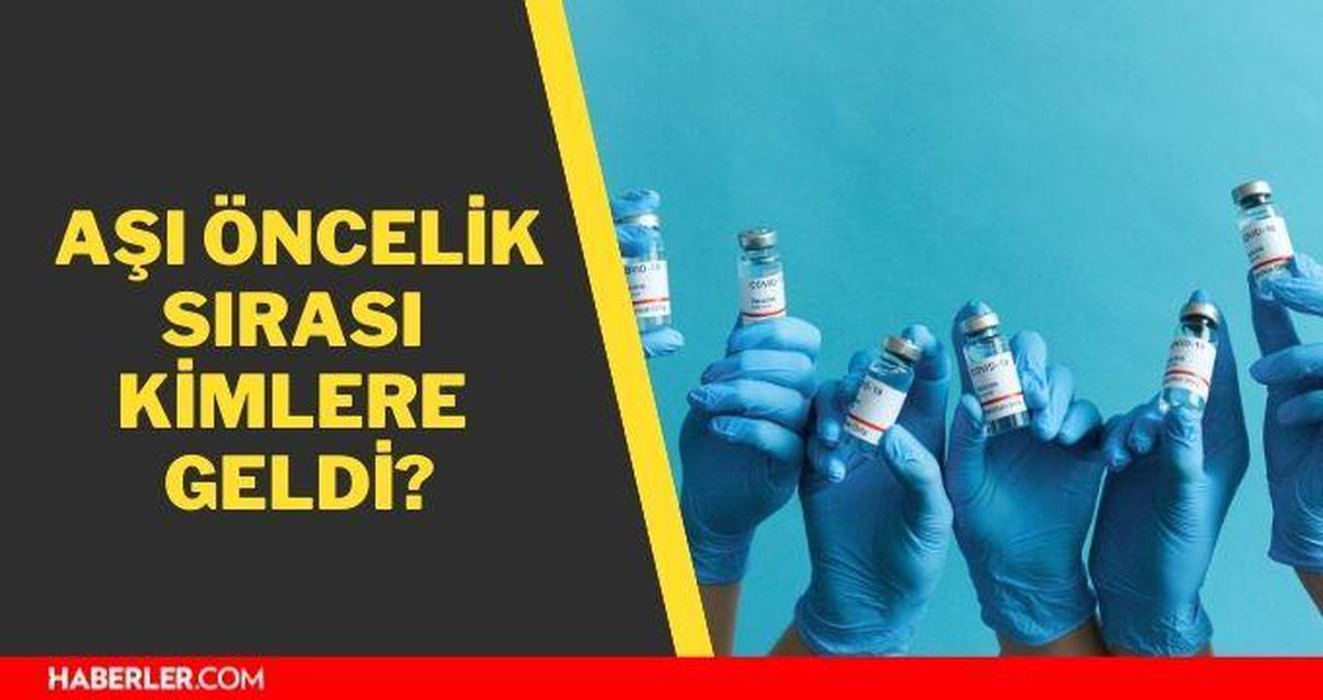 Aşı sırası sorgulama ekranı! Covid aşı sırası kimde? Aşı öncelik sırası kimlere geldi? (Güncelleniyor)