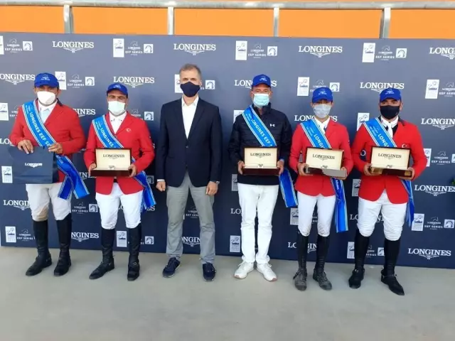 Atina Longines EEF Milletler Kupası'nda zafer Türkiye'nin Atina Longines EEF Milletler Kupası'nda zafer Türkiye'nin