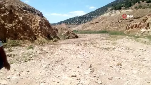 Ayvacık Çayı ve Kısık Kanyonu kuraklığa teslim oldu Ayvacık Çayı ve Kısık Kanyonu kuraklığa teslim oldu