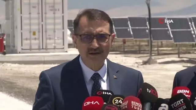 Son dakika haberleri | Bakan Dönmez'den 'Yenilenebilir Enerji Kaynak Alanları, Güneş Enerjisi Santrali'nde incelemelerin ardından açıklama Son dakika haberleri | Bakan Dönmez'den 'Yenilenebilir Enerji Kaynak Alanları, Güneş Enerjisi Santrali'nde incelemelerin ardından açıklama