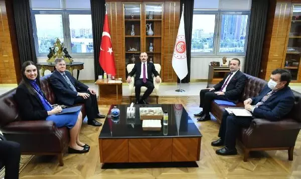 Son dakika haberleri... Ticaret Bakanı Muş, ABD'nin Ankara Büyükelçisi Satterfield ile görüştü Açıklaması Son dakika haberleri... Ticaret Bakanı Muş, ABD'nin Ankara Büyükelçisi Satterfield ile görüştü Açıklaması