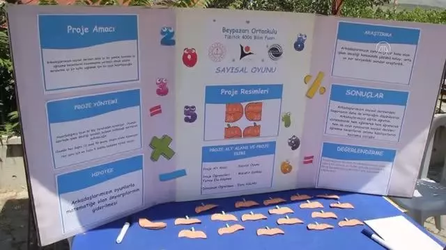 Beypazarı Orta Okulu öğrencileri tarafından TÜBİTAK 4006 Bilim Fuarı sergisi açıldı Beypazarı Orta Okulu öğrencileri tarafından TÜBİTAK 4006 Bilim Fuarı sergisi açıldı