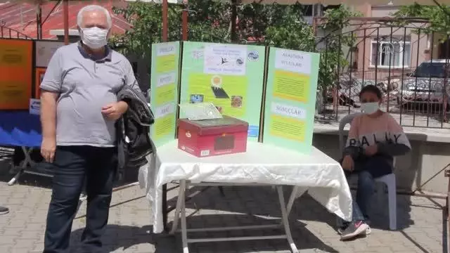 Beypazarı Orta Okulu öğrencileri tarafından TÜBİTAK 4006 Bilim Fuarı sergisi açıldı Beypazarı Orta Okulu öğrencileri tarafından TÜBİTAK 4006 Bilim Fuarı sergisi açıldı