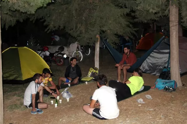 Bisiklet festivalinin ilk durağı sınırın sıfır noktası Bisiklet festivalinin ilk durağı sınırın sıfır noktası