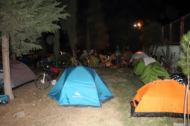 Bisiklet festivalinin ilk durağı sınırın sıfır noktası Bisiklet festivalinin ilk durağı sınırın sıfır noktası