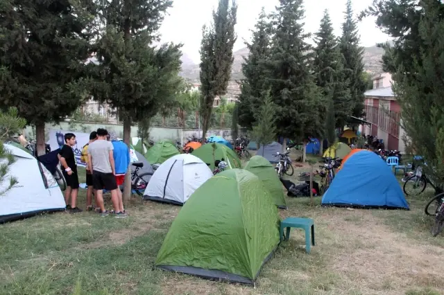 Bisiklet festivalinin ilk durağı sınırın sıfır noktası Bisiklet festivalinin ilk durağı sınırın sıfır noktası