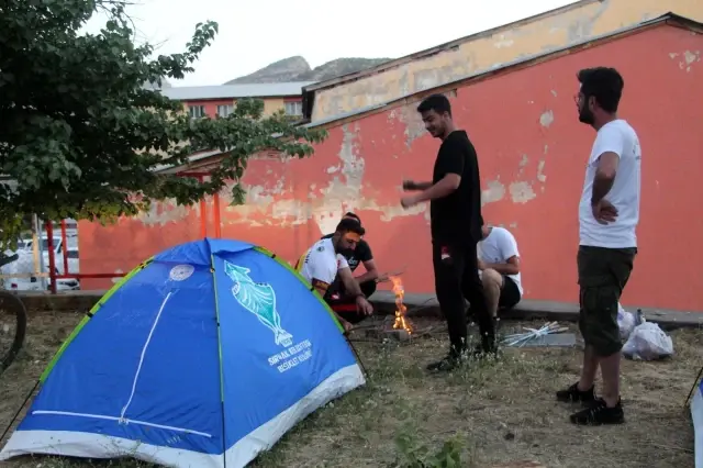 Bisiklet festivalinin ilk durağı sınırın sıfır noktası Bisiklet festivalinin ilk durağı sınırın sıfır noktası