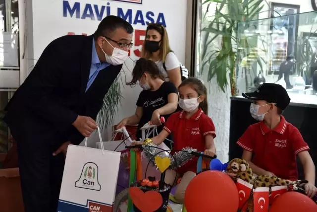 Çan'da en güzel bisiklet yarışması düzenlendi Çan'da en güzel bisiklet yarışması düzenlendi