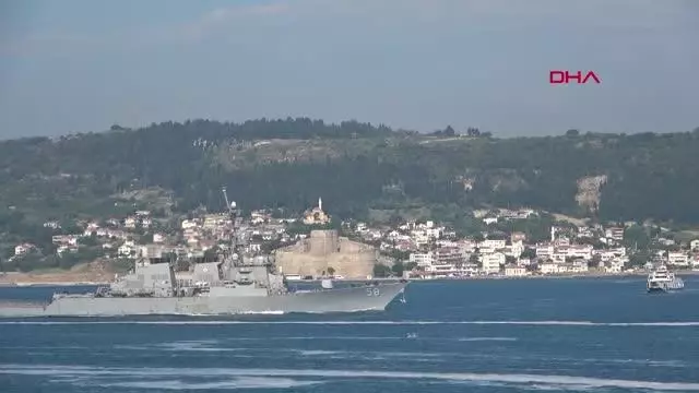 ÇANAKKALE ABD SAVAŞ GEMİSİ, ÇANAKKALE BOĞAZI'NDAN GEÇTİ ÇANAKKALE ABD SAVAŞ GEMİSİ, ÇANAKKALE BOĞAZI'NDAN GEÇTİ