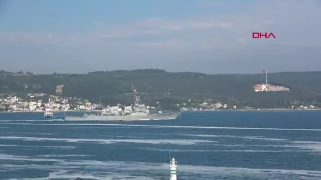 ÇANAKKALE ABD SAVAŞ GEMİSİ, ÇANAKKALE BOĞAZI'NDAN GEÇTİ ÇANAKKALE ABD SAVAŞ GEMİSİ, ÇANAKKALE BOĞAZI'NDAN GEÇTİ