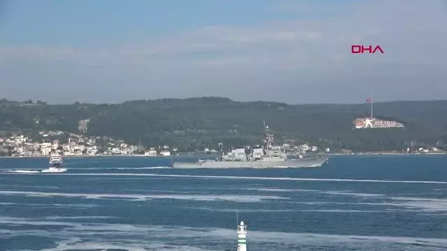 ÇANAKKALE ABD SAVAŞ GEMİSİ, ÇANAKKALE BOĞAZI'NDAN GEÇTİ ÇANAKKALE ABD SAVAŞ GEMİSİ, ÇANAKKALE BOĞAZI'NDAN GEÇTİ