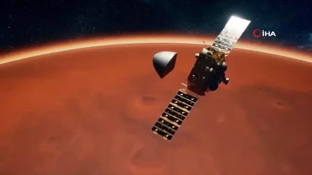 Çin'in Mars keşif aracı Zhurong, Kızıl Gezegen'den fotoğraf gönderdi Çin'in Mars keşif aracı Zhurong, Kızıl Gezegen'den fotoğraf gönderdi