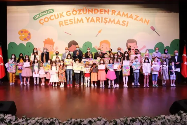 'Çocuk gözünden Ramazan' resim yarışmasında ödüller sahiplerini buldu 'Çocuk gözünden Ramazan' resim yarışmasında ödüller sahiplerini buldu
