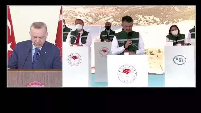 Son dakika haberi | Cumhurbaşkanı Erdoğan, Kilis Yukarı Afrin Barajı ve Kilis Yukarı Afrin İçmesuyu İsale Hattı Açılış Töreni'ne canlı bağlantıyla katıldı Son dakika haberi | Cumhurbaşkanı Erdoğan, Kilis Yukarı Afrin Barajı ve Kilis Yukarı Afrin İçmesuyu İsale Hattı Açılış Töreni'ne canlı bağlantıyla katıldı
