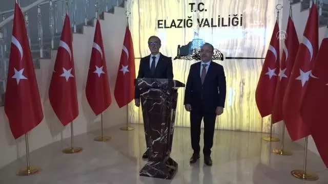 Cumhurbaşkanlığı Savunma Sanayii Başkanı Demir, Elazığ Valiliğini ziyaret etti Cumhurbaşkanlığı Savunma Sanayii Başkanı Demir, Elazığ Valiliğini ziyaret etti