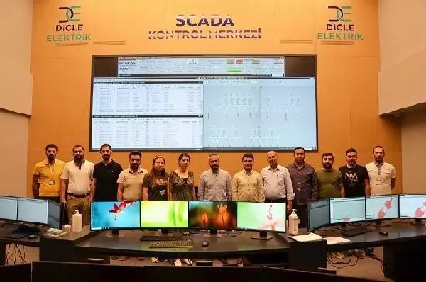 Dicle Elektrik, 59 milyon liralık yatırımla SCADA merkezi kurdu Dicle Elektrik, 59 milyon liralık yatırımla SCADA merkezi kurdu
