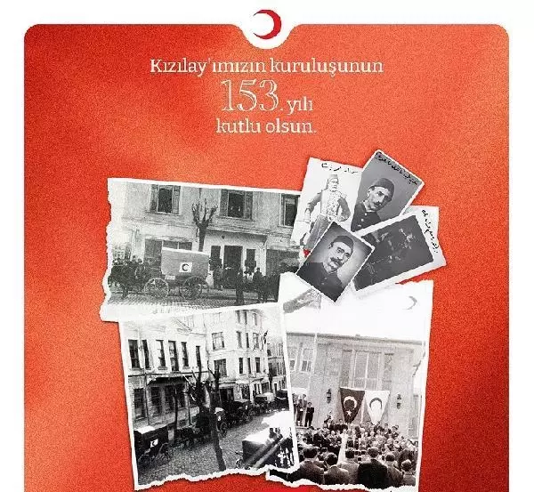 Türk Kızılay 153. kuruluş yıl dönümünü kutluyor Türk Kızılay 153. kuruluş yıl dönümünü kutluyor