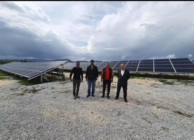 Dumlupınar'da Güneş Enerji Sistemi hizmete girdi Dumlupınar'da Güneş Enerji Sistemi hizmete girdi