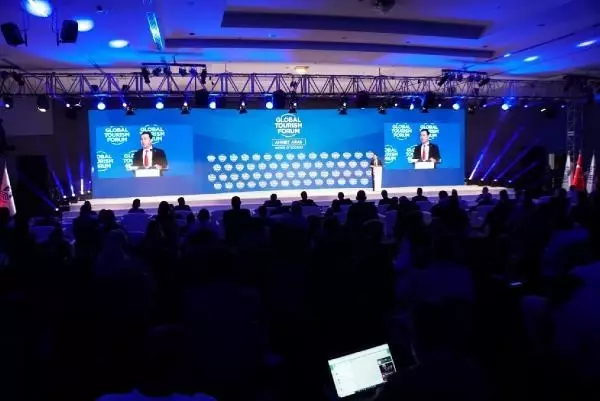 'DÜNYA TURİZM FORUMU BODRUM ZİRVESİ'NE TONY BLAİR VİDEO KONFERANSLA KATILDI 'DÜNYA TURİZM FORUMU BODRUM ZİRVESİ'NE TONY BLAİR VİDEO KONFERANSLA KATILDI