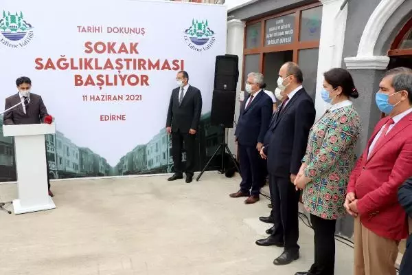 EDİRNE SOKAKLARINDA 'TARİHİ DOKUNUŞ' EDİRNE SOKAKLARINDA 'TARİHİ DOKUNUŞ'