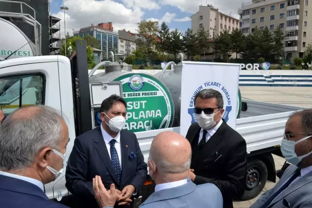 Erzurum'da 'Süte Değer Projesi' Erzurum'da 'Süte Değer Projesi'