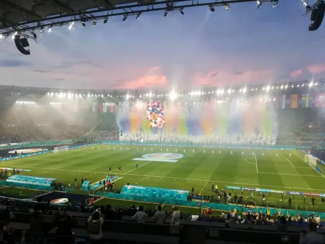 EURO 2020'ye görkemli açılış EURO 2020'ye görkemli açılış