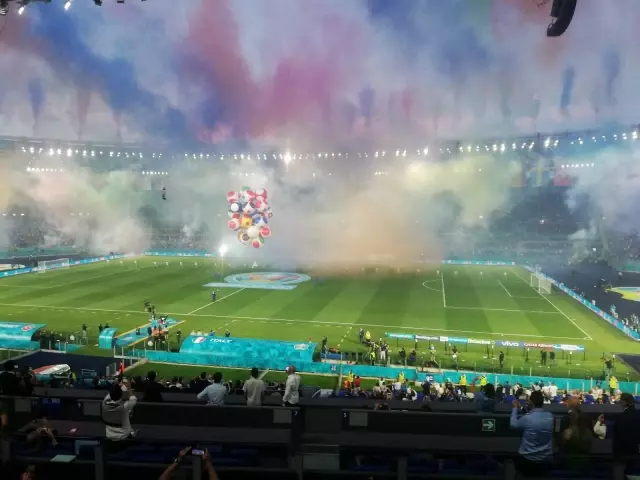 EURO 2020'ye görkemli açılış EURO 2020'ye görkemli açılış