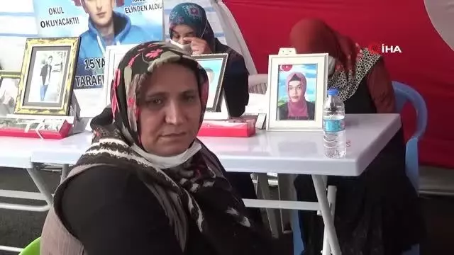 Evlat nöbetindeki anne, dağdan kızının geleceğinden umutlu Evlat nöbetindeki anne, dağdan kızının geleceğinden umutlu