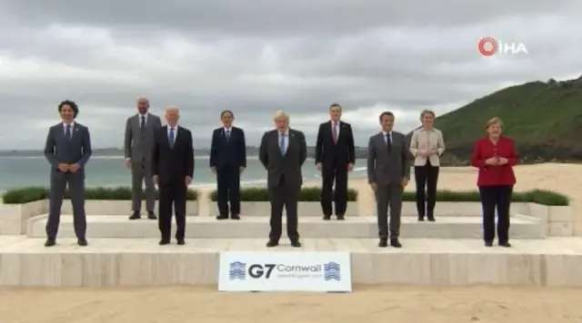 G7 Liderler Zirvesi'nin ilk toplantısı G7 Liderler Zirvesi'nin ilk toplantısı