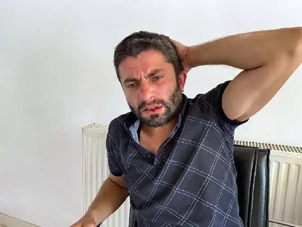 GAZİANTEP'TE DHA MUHABİRİNE SALDIRAN 4 KİŞİ ADLİYEDE GAZİANTEP'TE DHA MUHABİRİNE SALDIRAN 4 KİŞİ ADLİYEDE